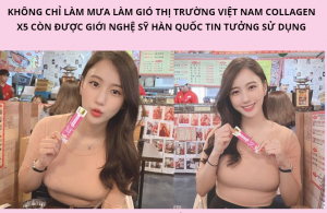 feedback review khách HÀN QUỐC dùng collagen x5 nước collagen yến sào shido
