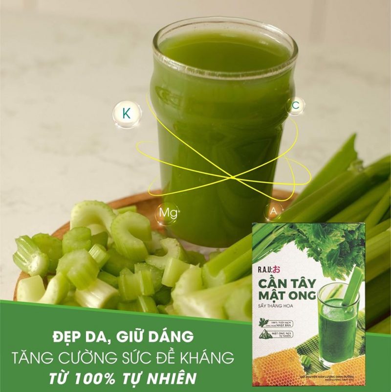 nước cần tây mật ong Motree